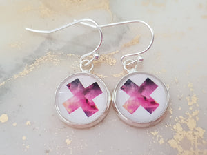 Cross Dangle Earrings | Ella & Fern