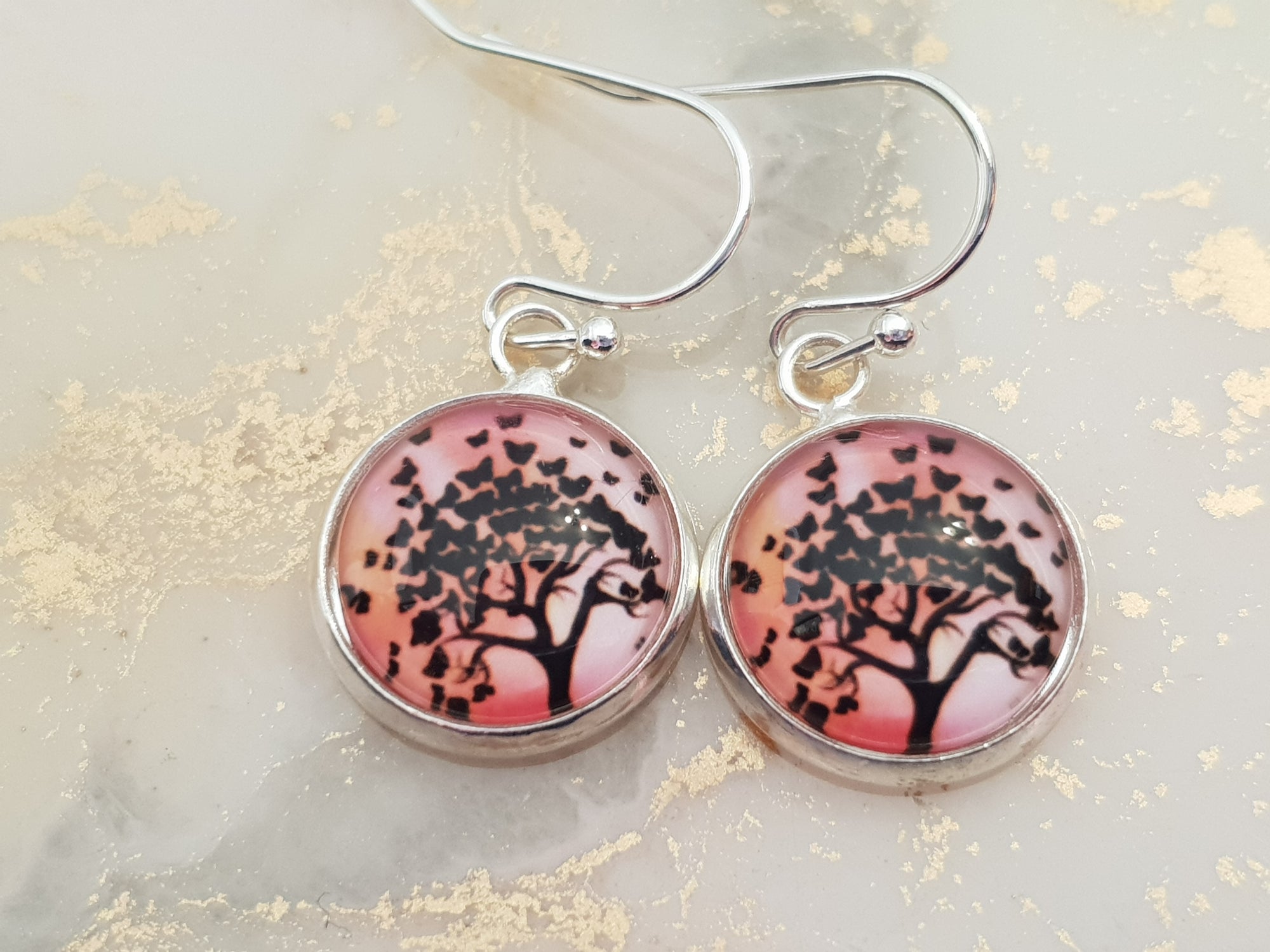 Apricot Trees Dangle Earrings | Ella & Fern