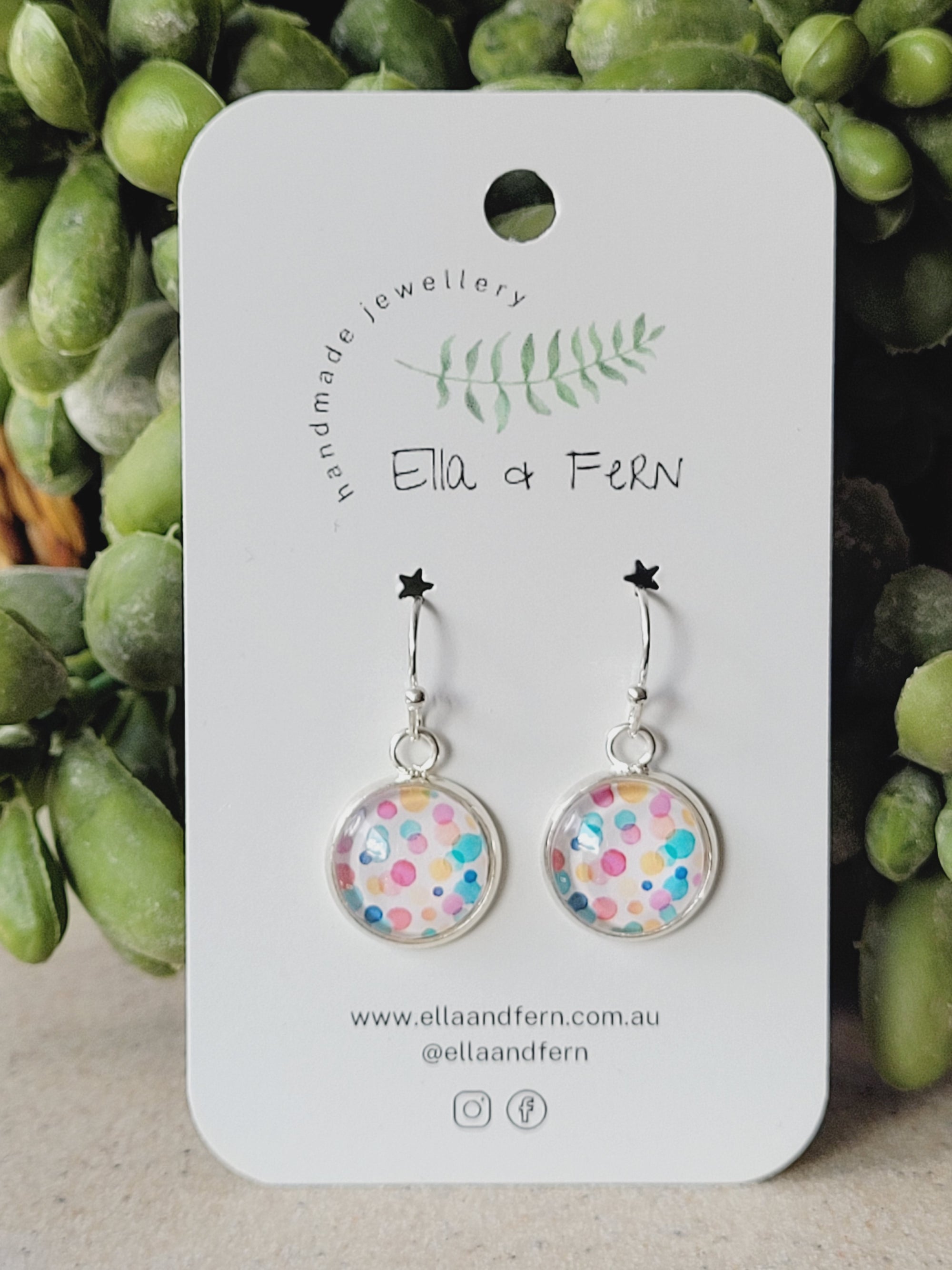 Pastel Party Dangle Earring | Ella & Fern