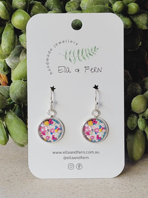 Friendly Flower Patch Dangle Earrings | Ella & Fern