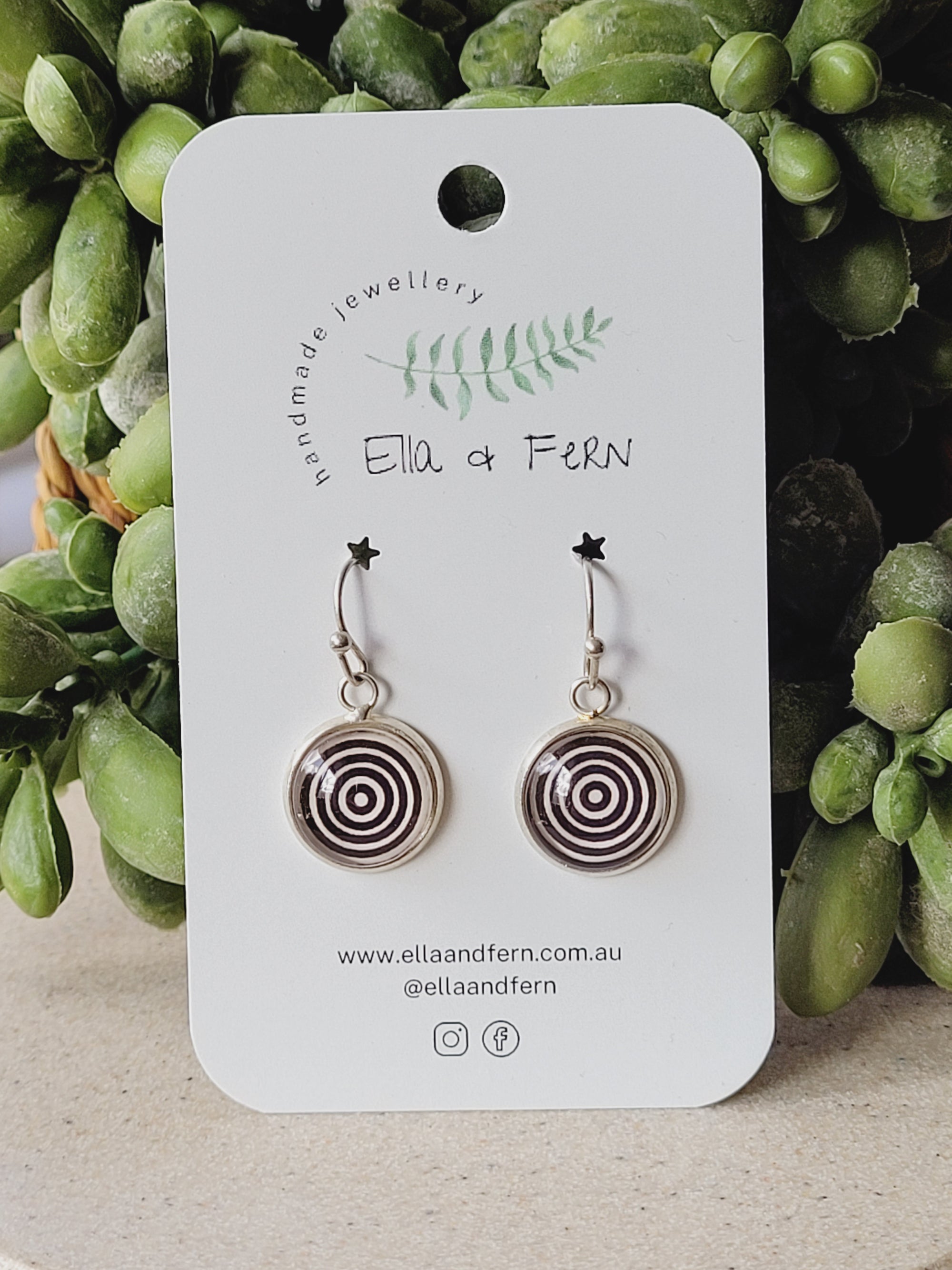 Hypnotic Nights Dangle Earrings | Ella & Fern