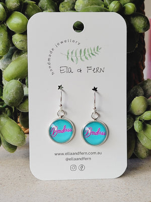 Badass Dangle Earrings | Ella & Fern