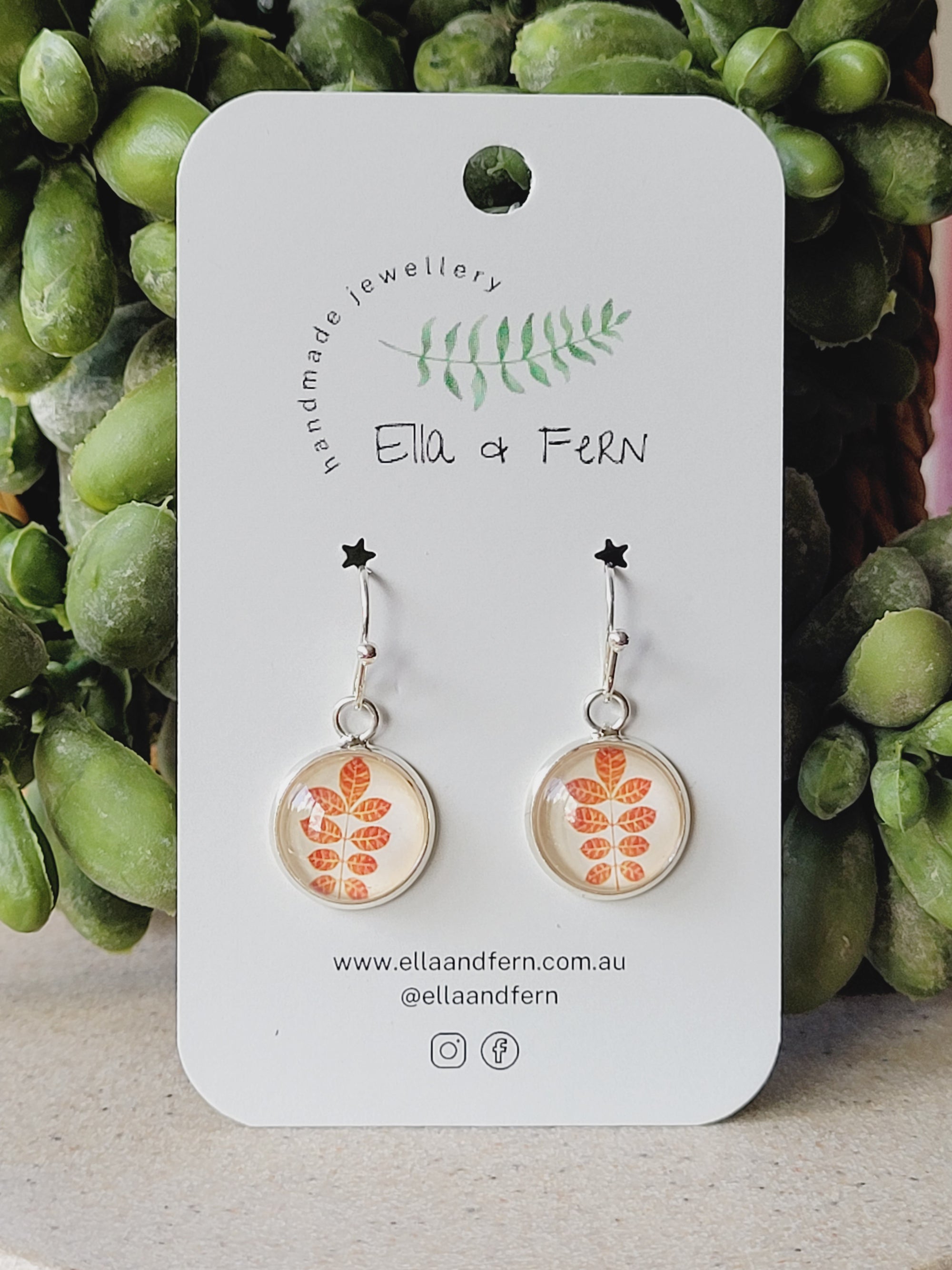 Autumn Days Dangle Earrings | Ella & Fern
