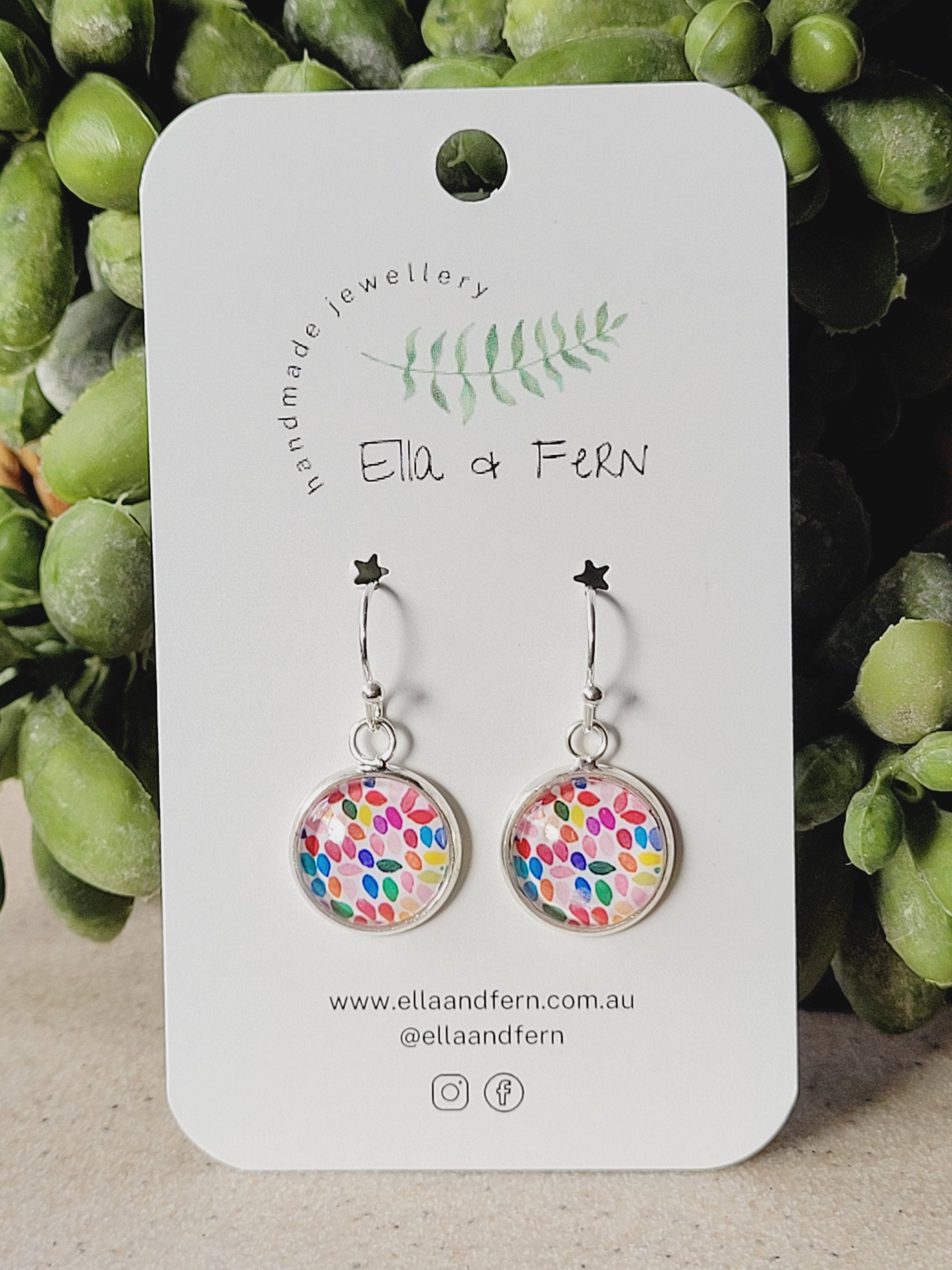 Jellybean Dangle Earrings | Ella & Fern