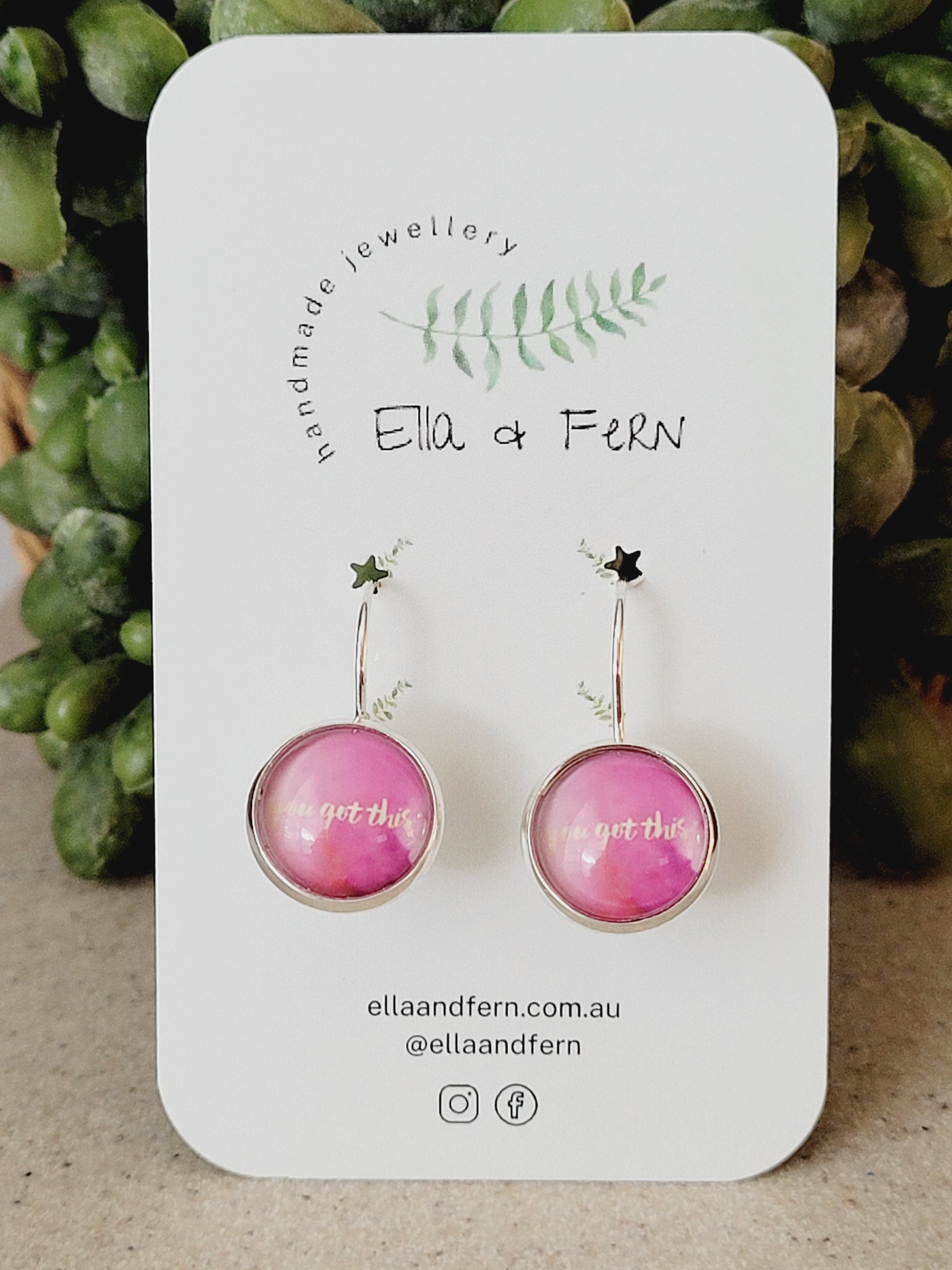 You Got This Lever Back Earrings | Ella & Fern