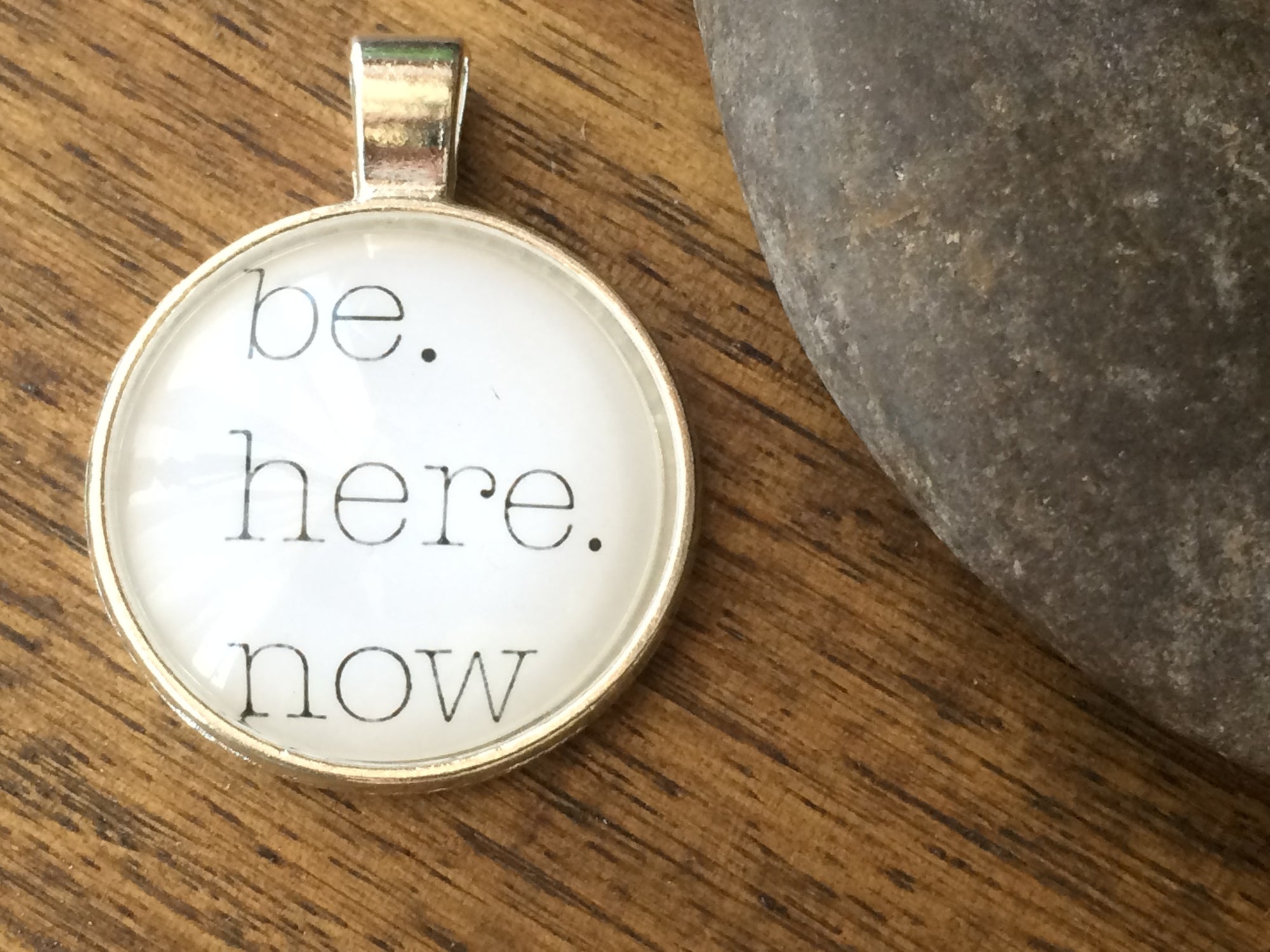 Be Here Now Keyring | Ella & Fern